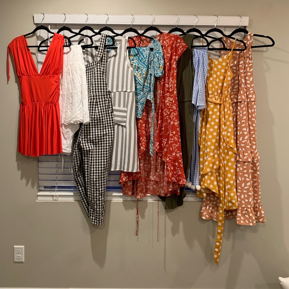 Bundle of 10 dresses